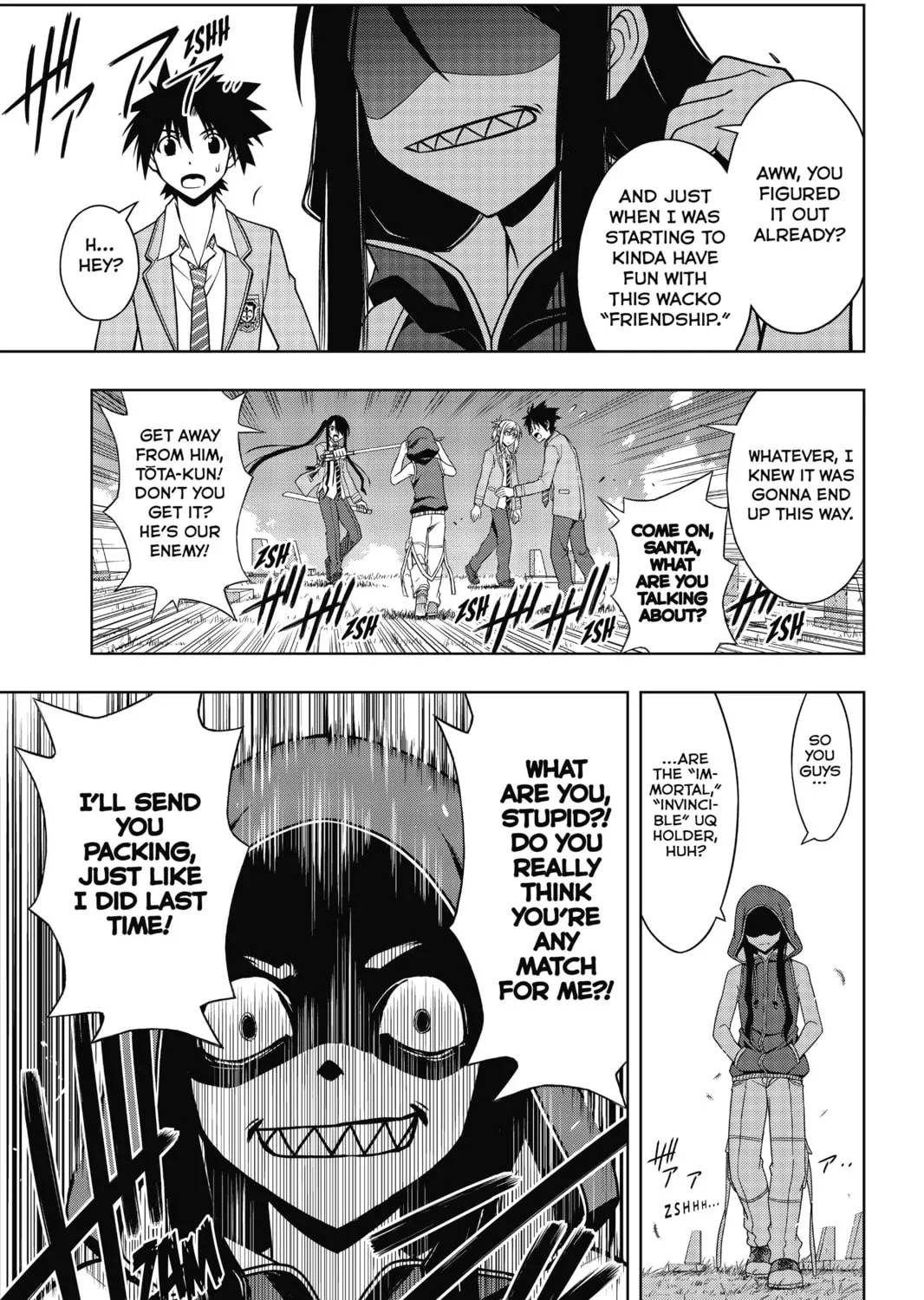 Read UQ HOLDER! chapter 50 image 24 on Lezhin