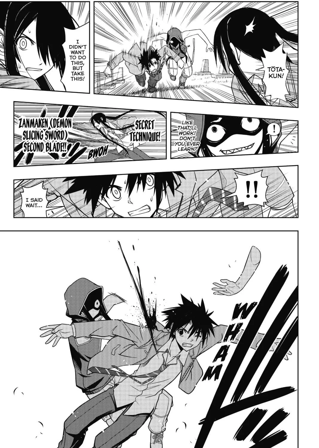 Read UQ HOLDER! chapter 50 image 28 on Lezhin