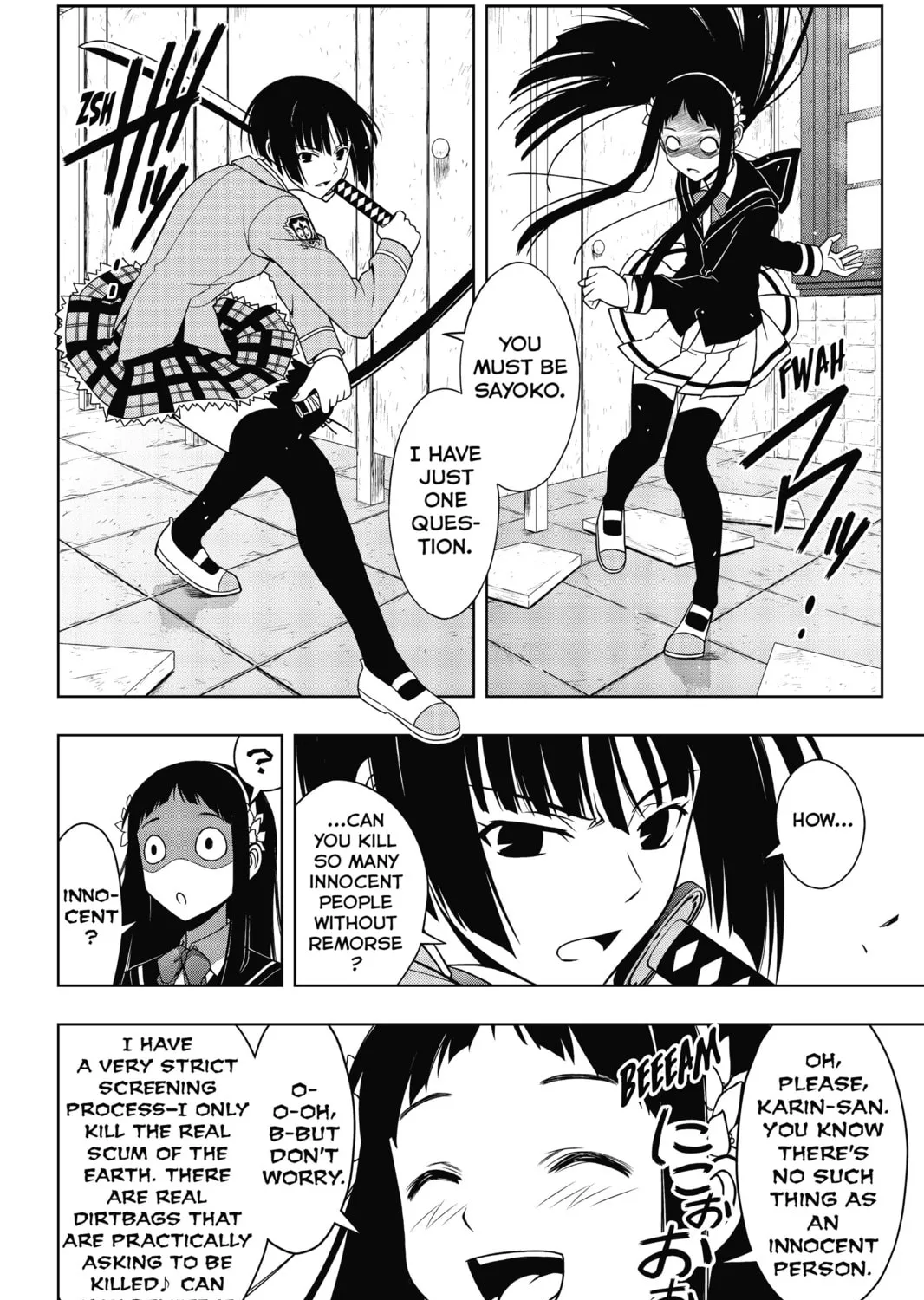 Read UQ HOLDER! chapter 50 image 6 on Lezhin