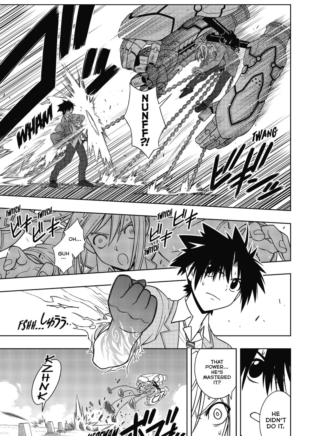Read UQ HOLDER! chapter 51 image 12 on Lezhin