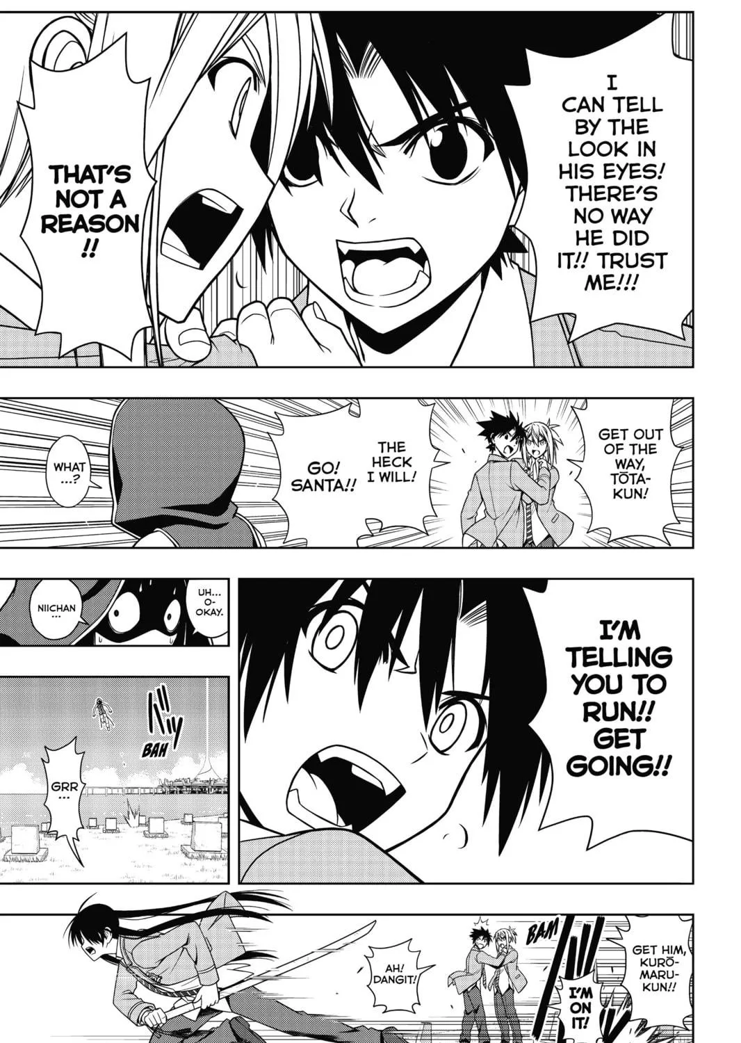 Read UQ HOLDER! chapter 51 image 8 on Lezhin