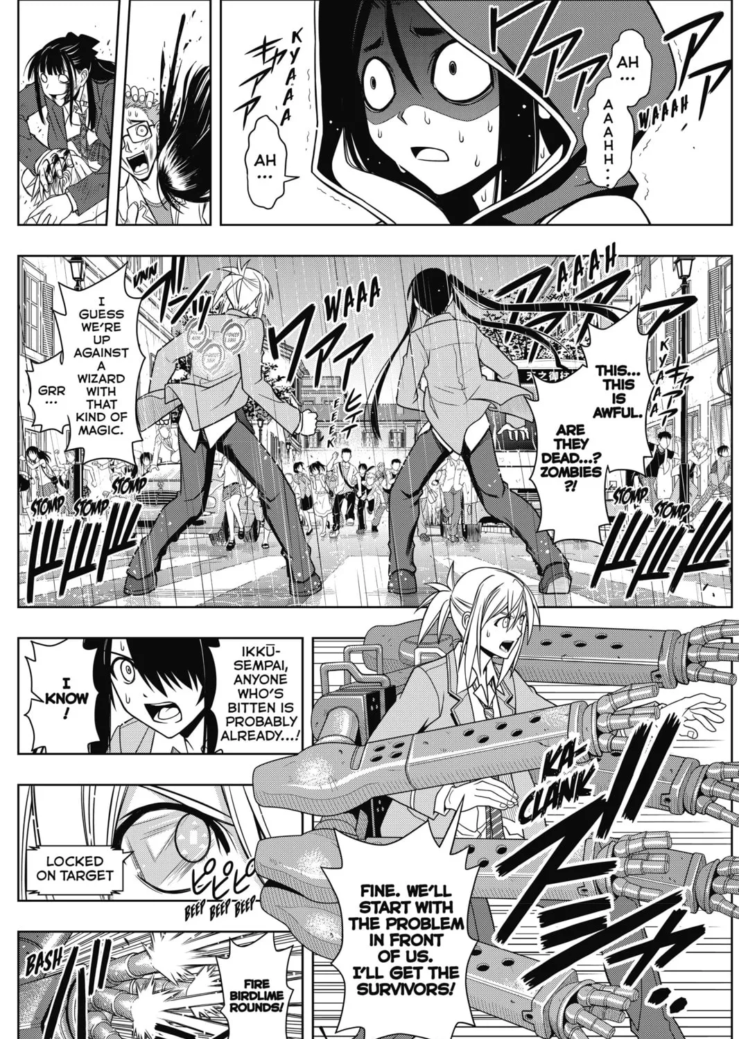 Read UQ HOLDER! chapter 52 image 26 on Lezhin