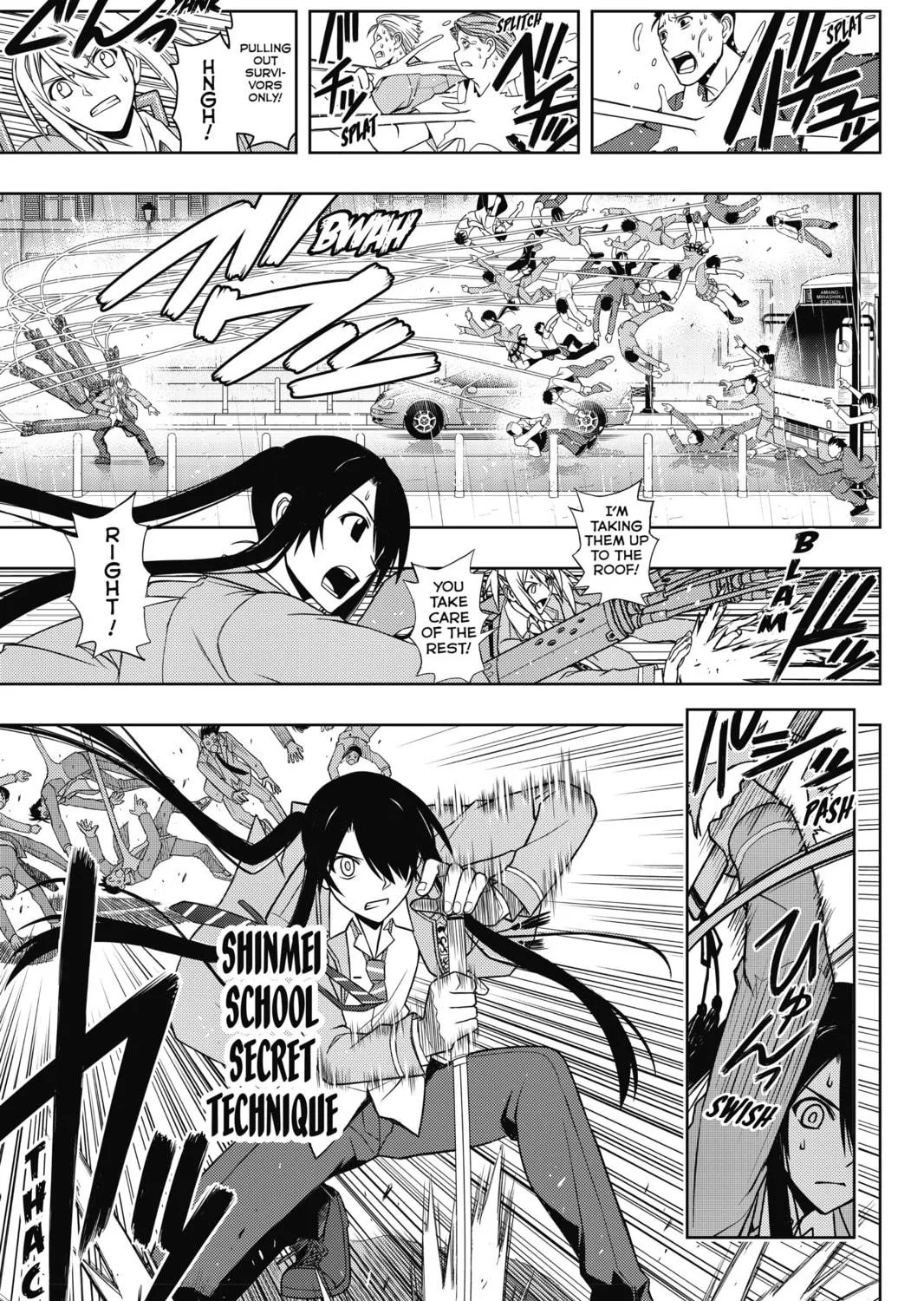 Read UQ HOLDER! chapter 52 image 28 on Lezhin