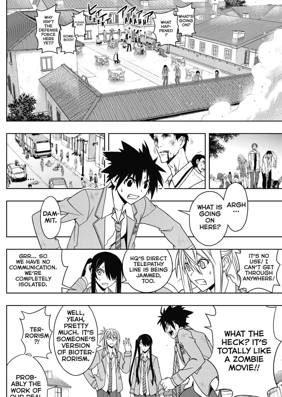 Read UQ HOLDER! chapter 53 image 10 on Lezhin