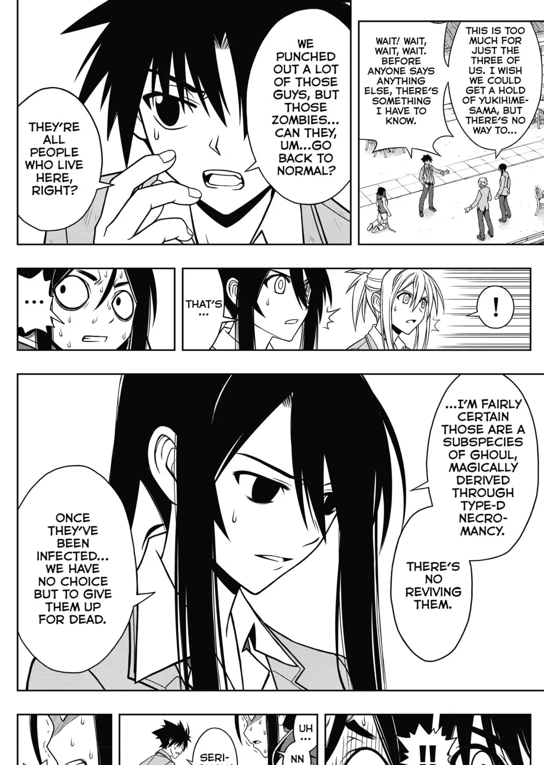 Read UQ HOLDER! chapter 53 image 14 on Lezhin