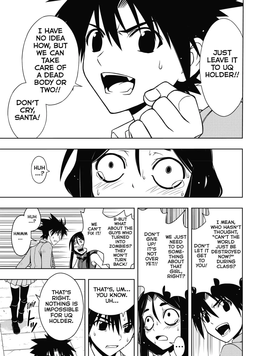 Read UQ HOLDER! chapter 53 image 20 on Lezhin