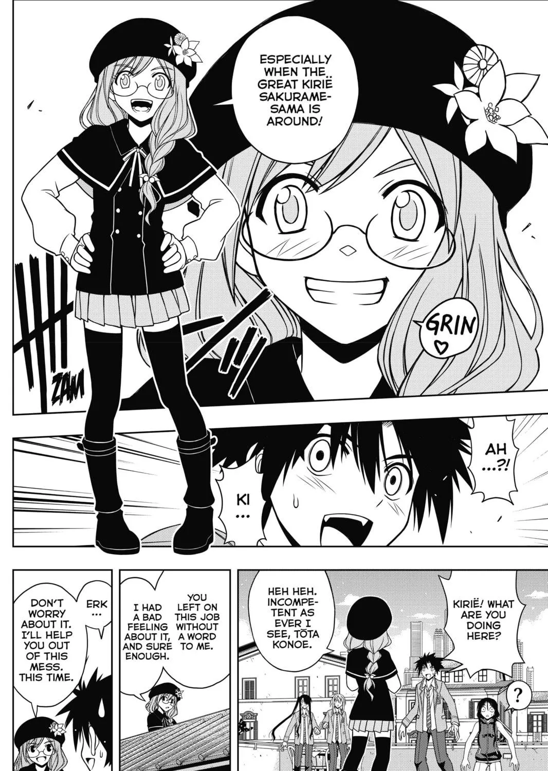 Read UQ HOLDER! chapter 53 image 22 on Lezhin