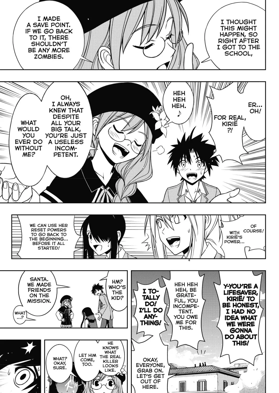 Read UQ HOLDER! chapter 53 image 24 on Lezhin