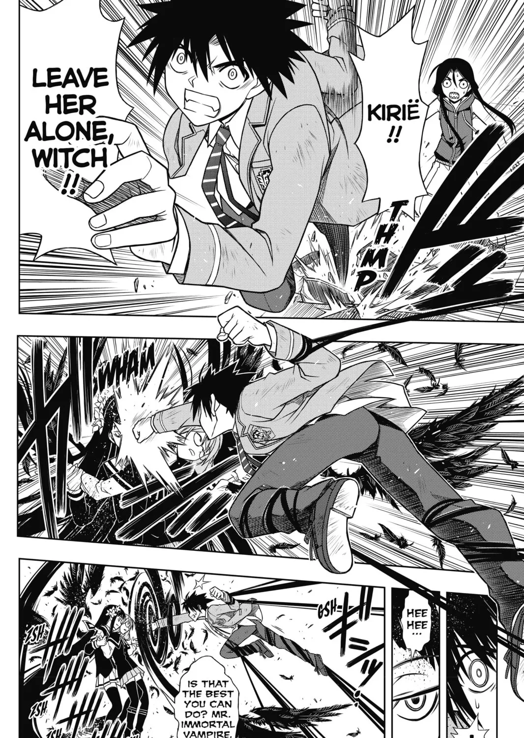 Read UQ HOLDER! chapter 53 image 30 on Lezhin