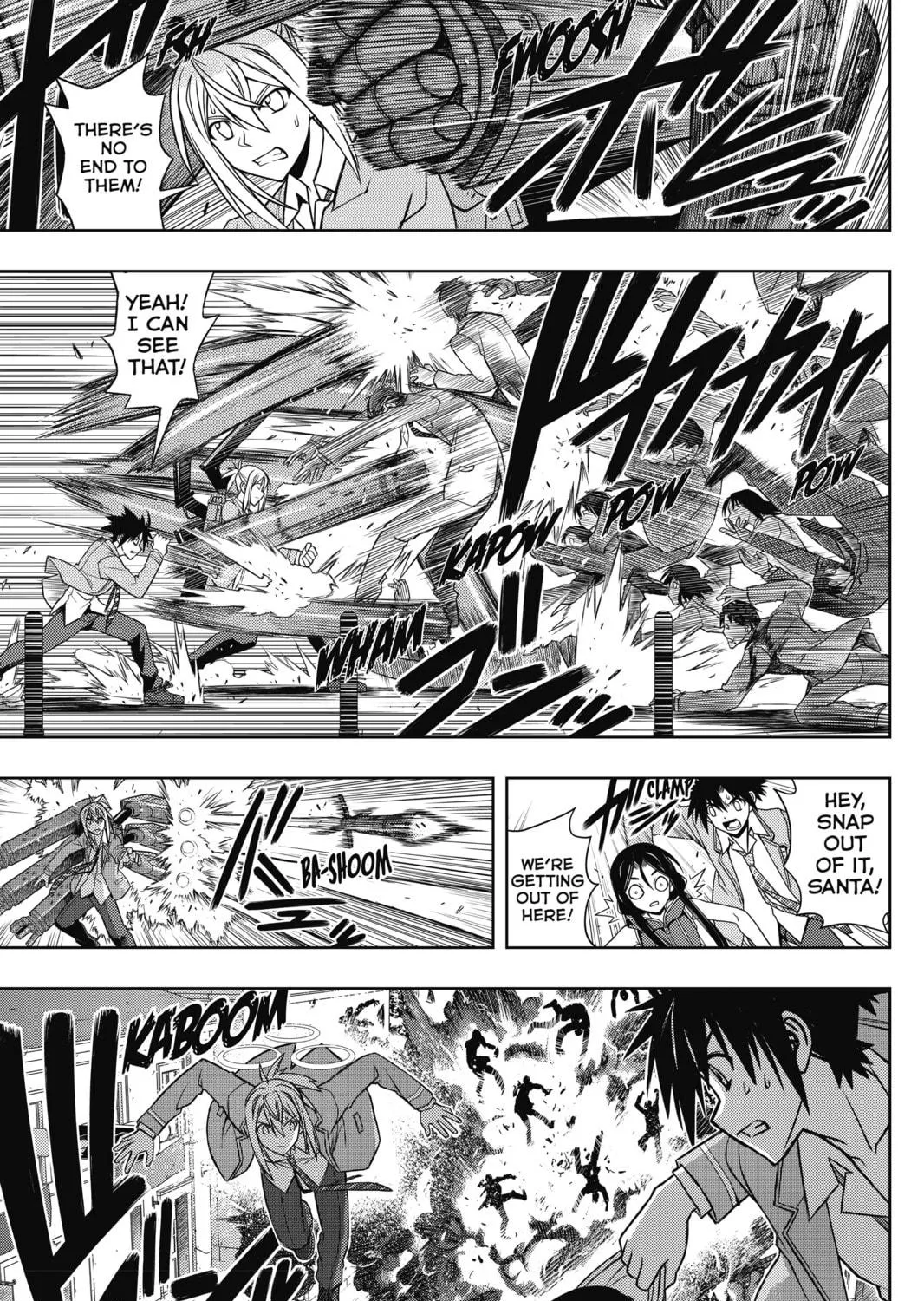 Read UQ HOLDER! chapter 53 image 8 on Lezhin
