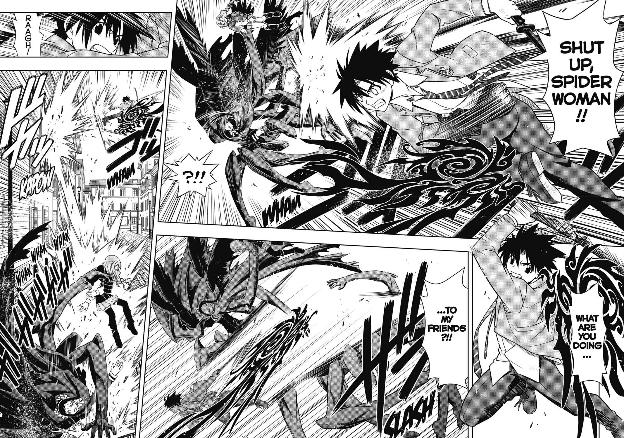 Read UQ HOLDER! chapter 54 image 22 on Lezhin