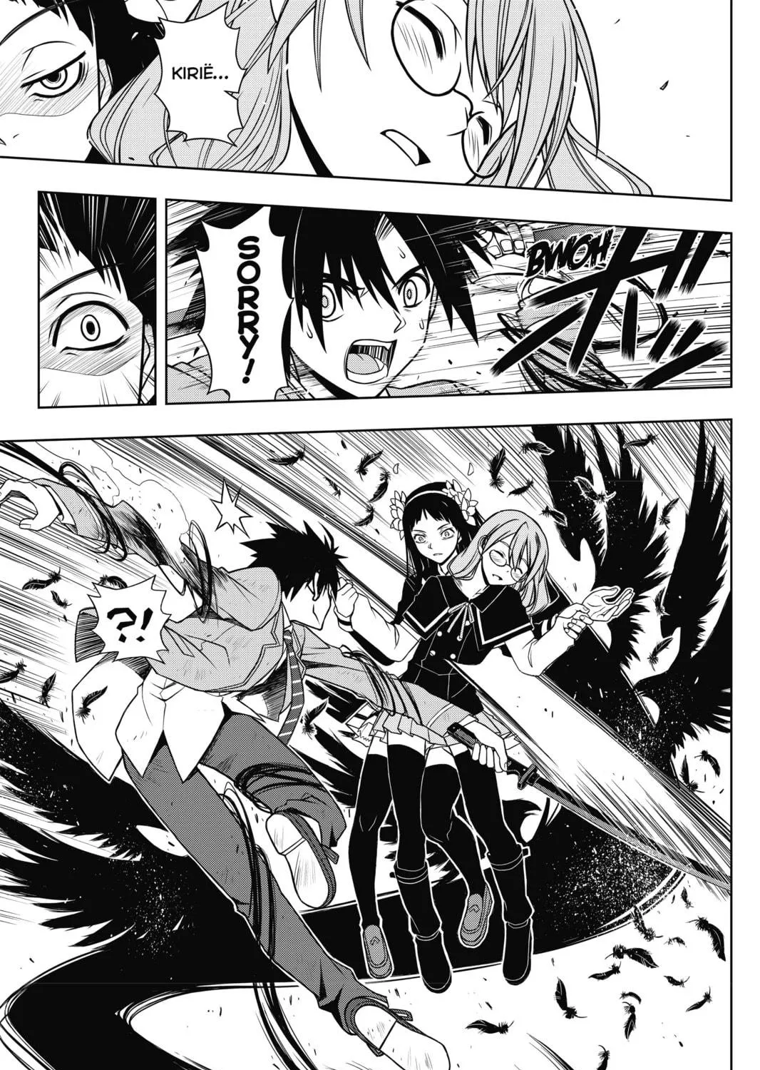 Read UQ HOLDER! chapter 54 image 4 on Lezhin