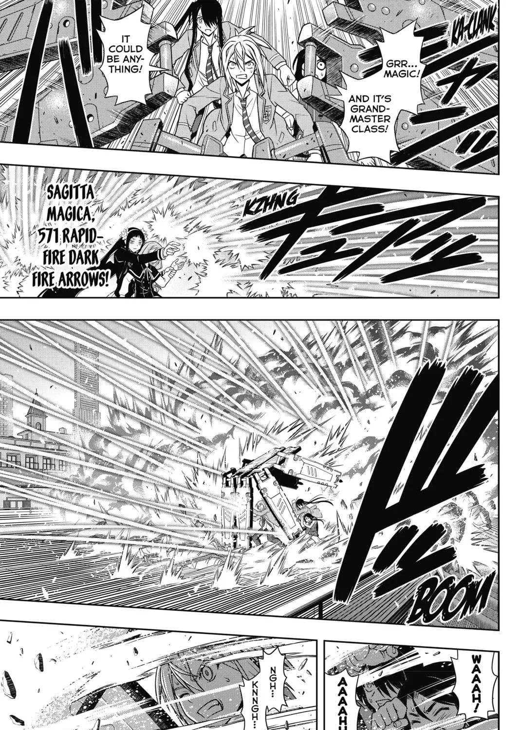 Read UQ HOLDER! chapter 54 image 8 on Lezhin