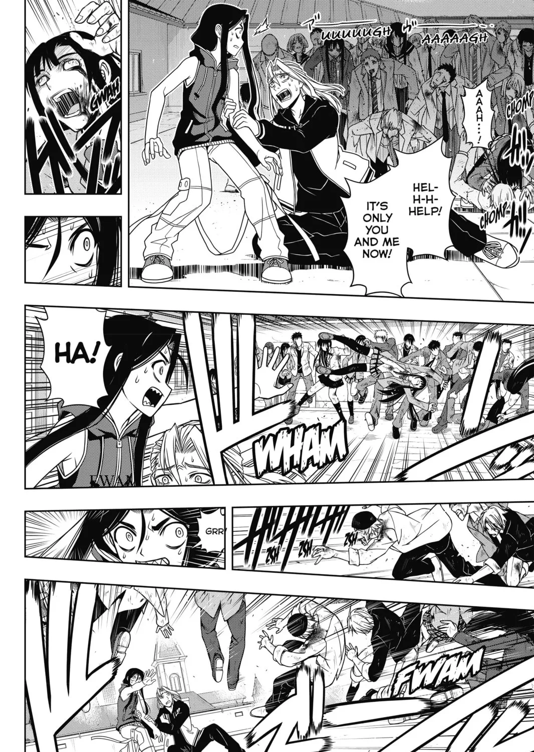 Read UQ HOLDER! chapter 55 image 14 on Lezhin