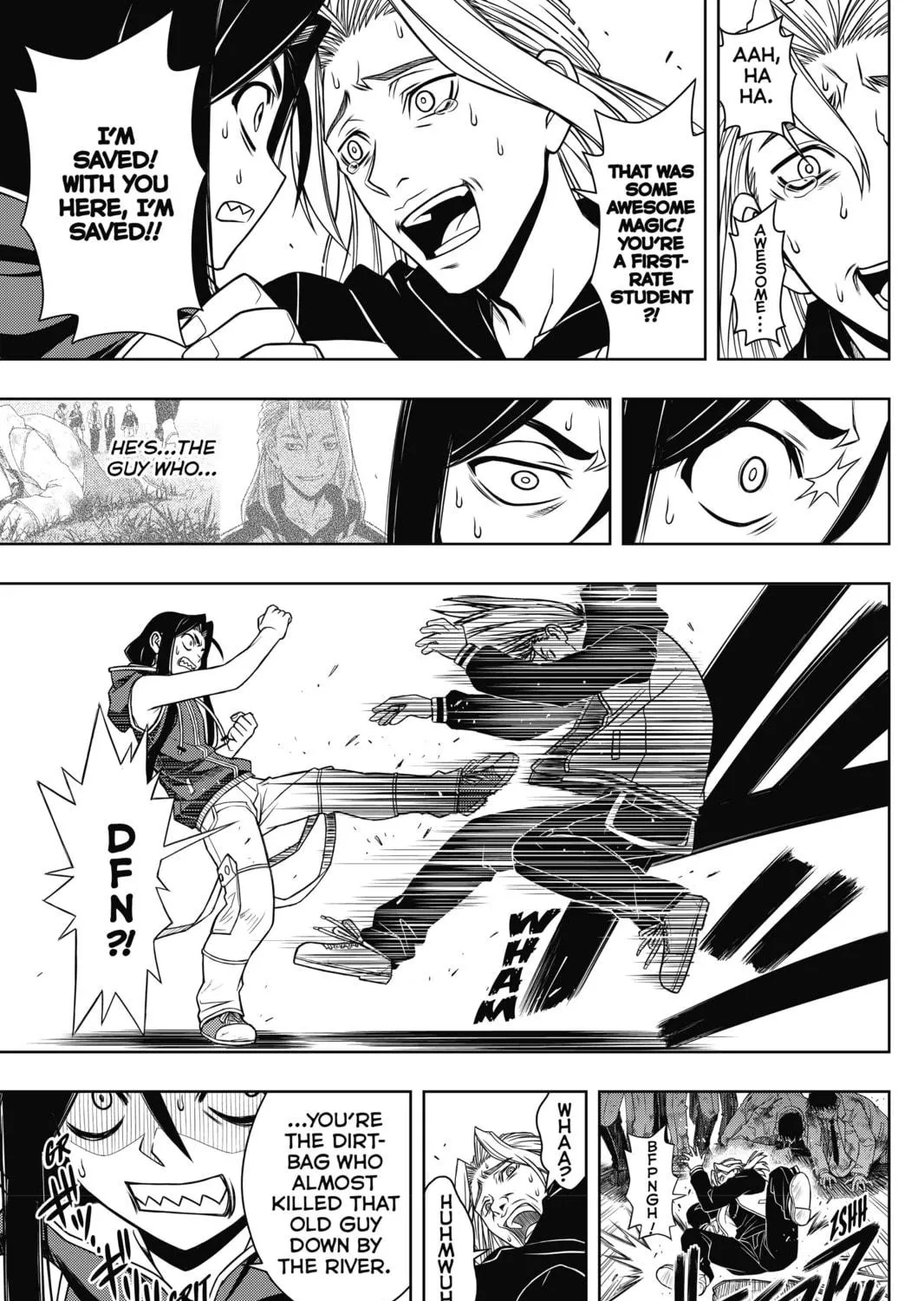 Read UQ HOLDER! chapter 55 image 16 on Lezhin
