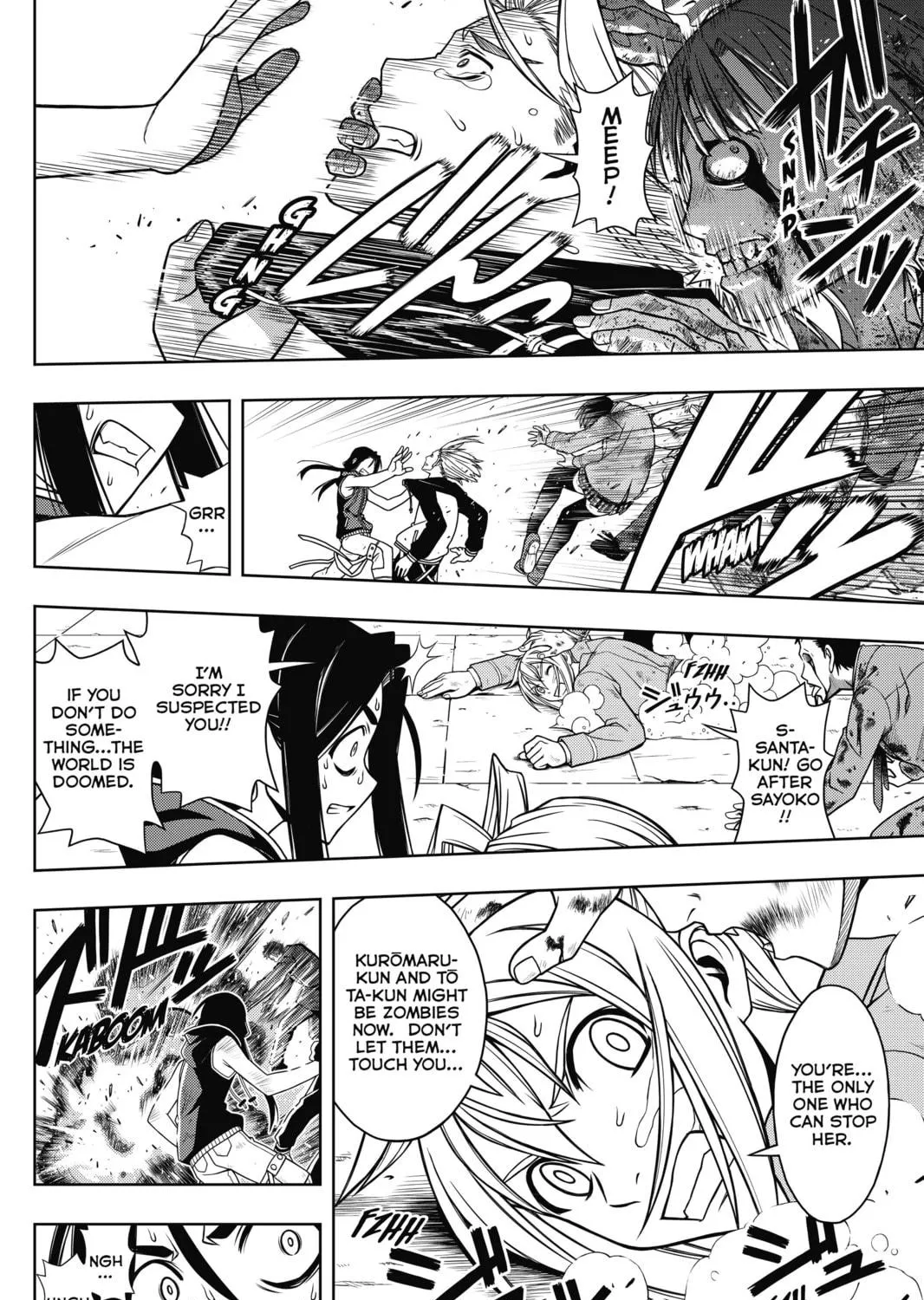 Read UQ HOLDER! chapter 55 image 22 on Lezhin