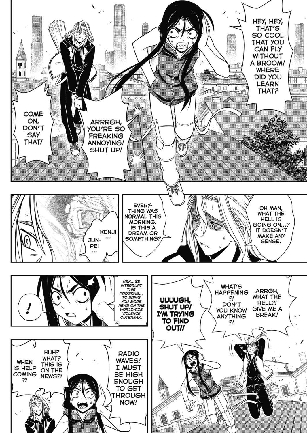 Read UQ HOLDER! chapter 55 image 26 on Lezhin