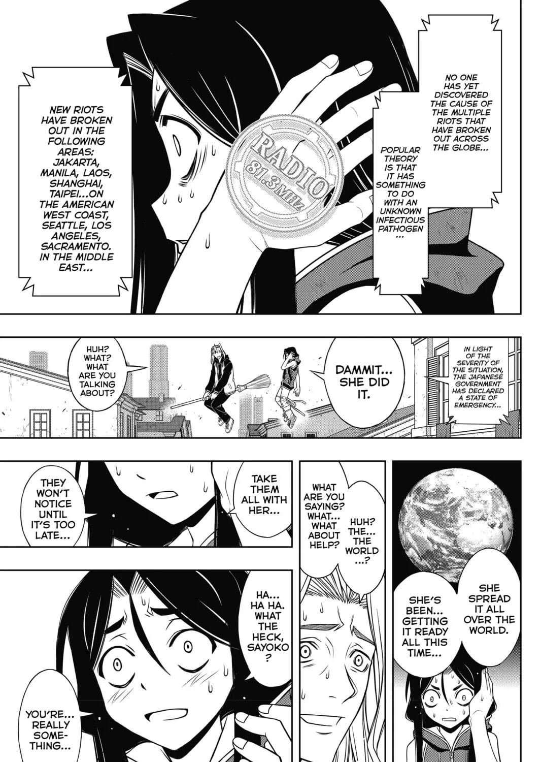 Read UQ HOLDER! chapter 55 image 28 on Lezhin