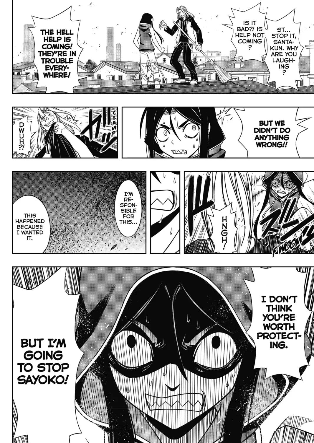 Read UQ HOLDER! chapter 55 image 30 on Lezhin