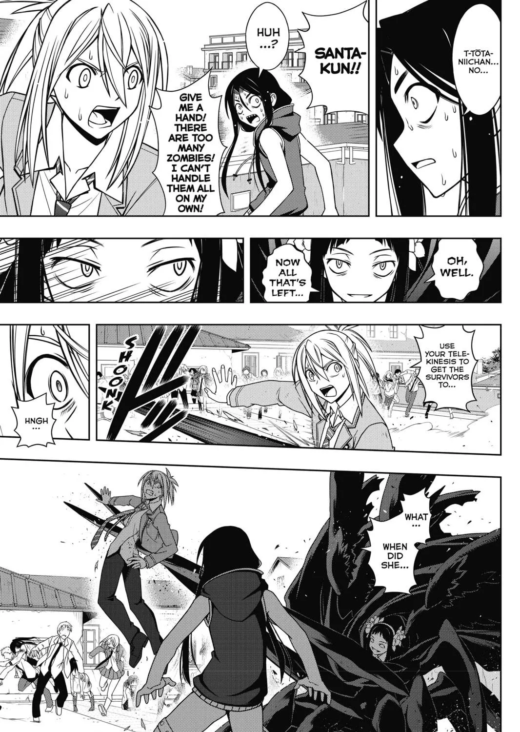 Read UQ HOLDER! chapter 55 image 4 on Lezhin