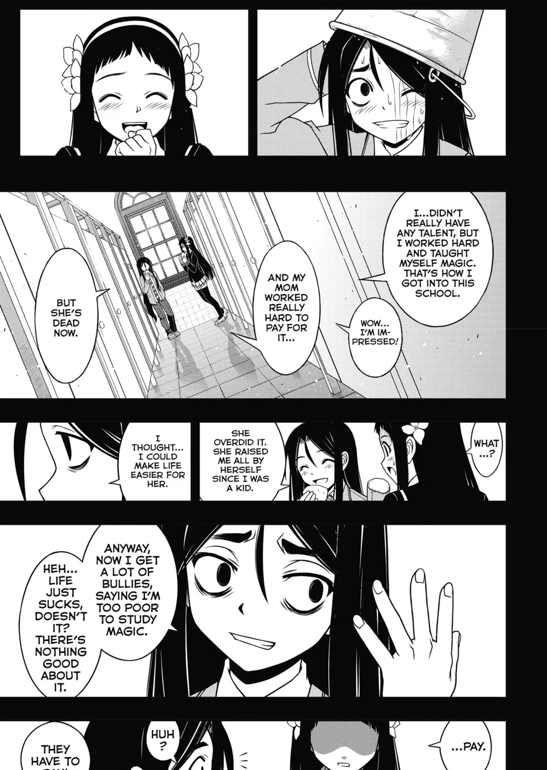 Read UQ HOLDER! chapter 56 image 12 on Lezhin
