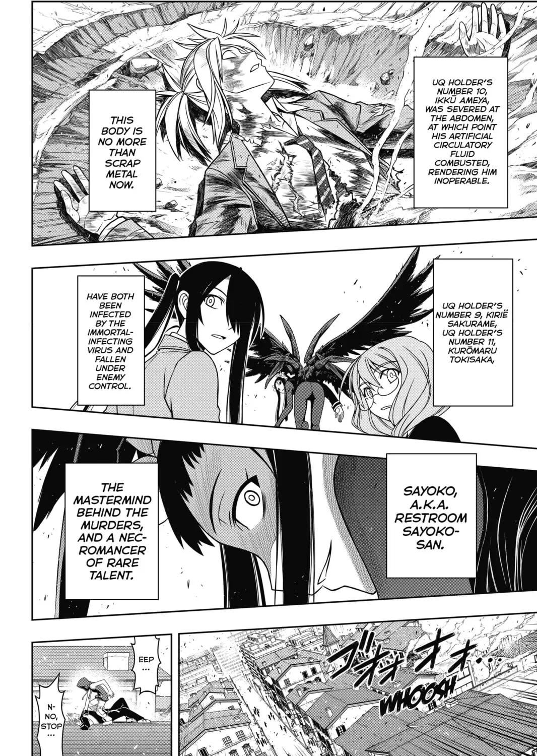 Read UQ HOLDER! chapter 56 image 2 on Lezhin