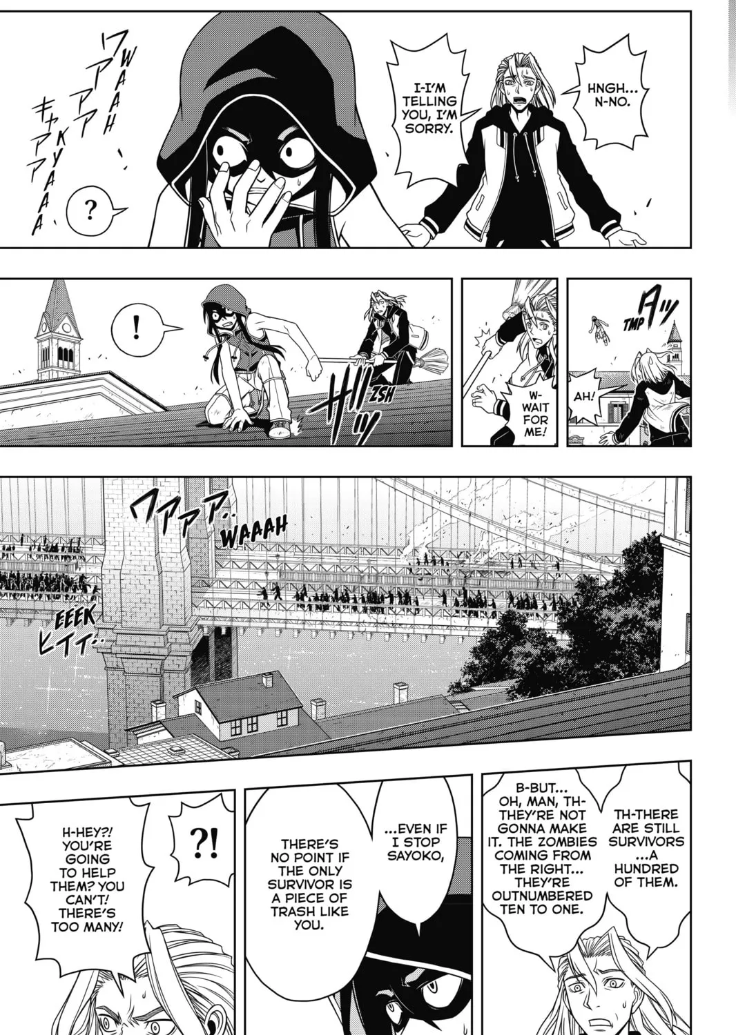 Read UQ HOLDER! chapter 56 image 20 on Lezhin
