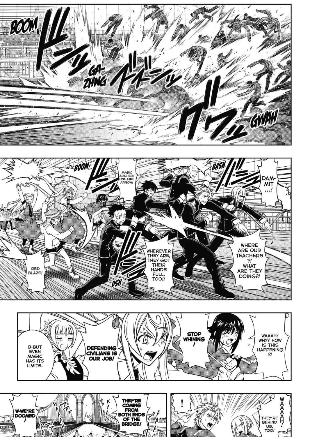 Read UQ HOLDER! chapter 56 image 24 on Lezhin
