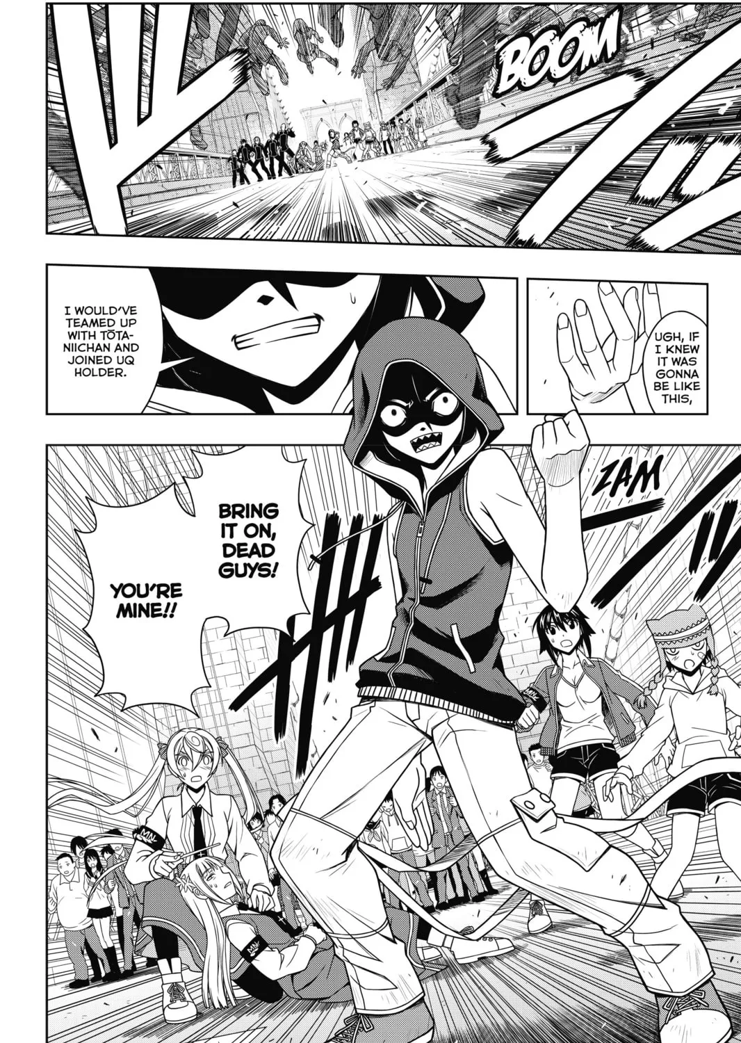 Read UQ HOLDER! chapter 56 image 30 on Lezhin
