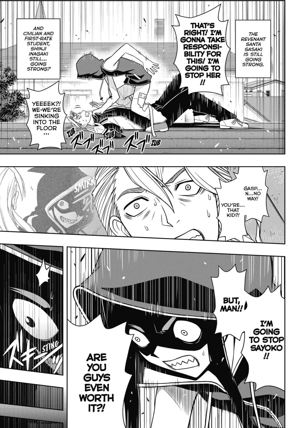 Read UQ HOLDER! chapter 56 image 4 on Lezhin