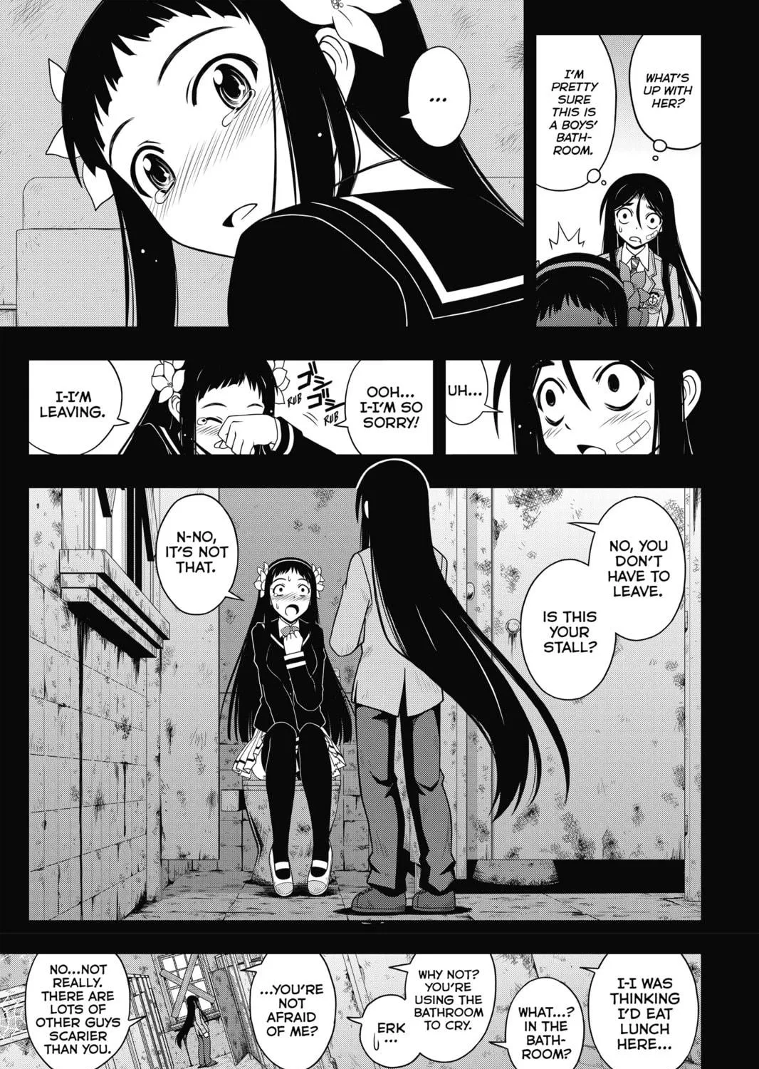 Read UQ HOLDER! chapter 56 image 8 on Lezhin