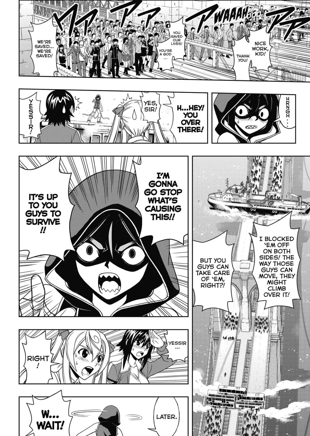 Read UQ HOLDER! chapter 57 image 18 on Lezhin