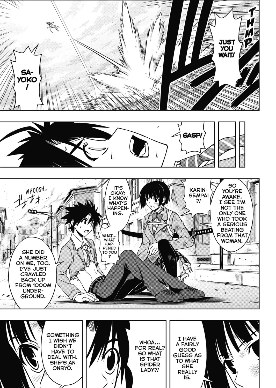 Read UQ HOLDER! chapter 57 image 24 on Lezhin