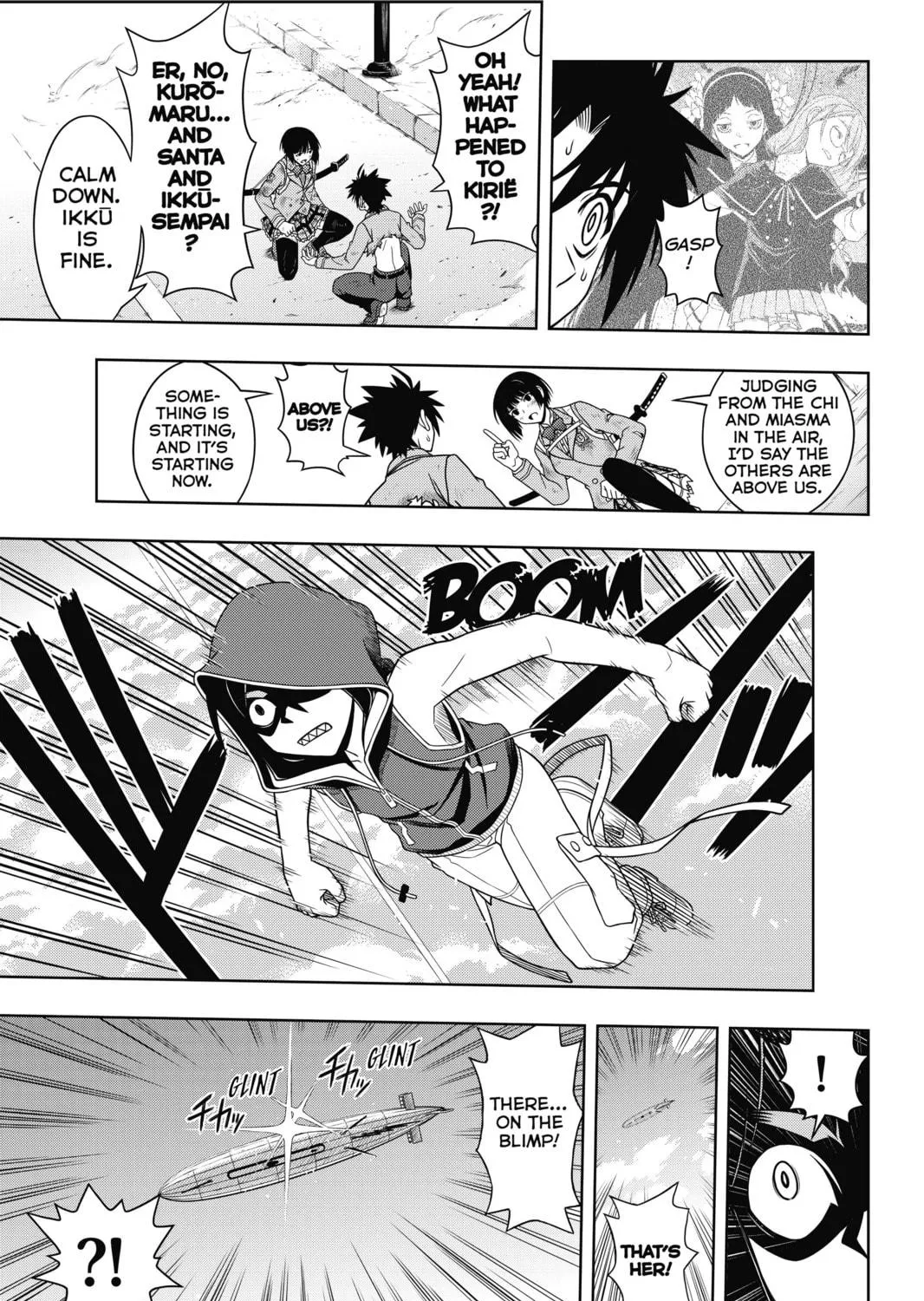 Read UQ HOLDER! chapter 57 image 28 on Lezhin