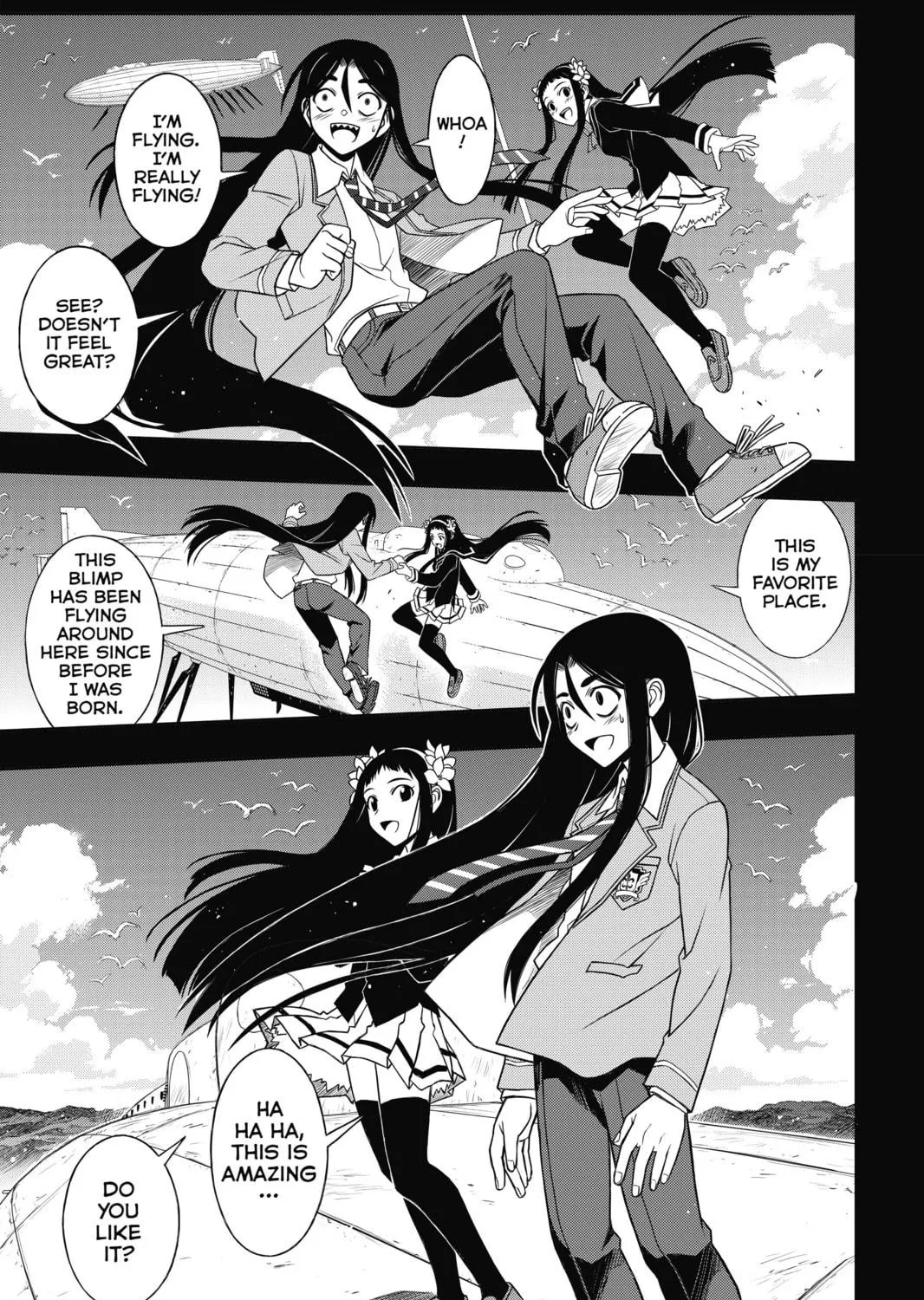 Read UQ HOLDER! chapter 57 image 8 on Lezhin
