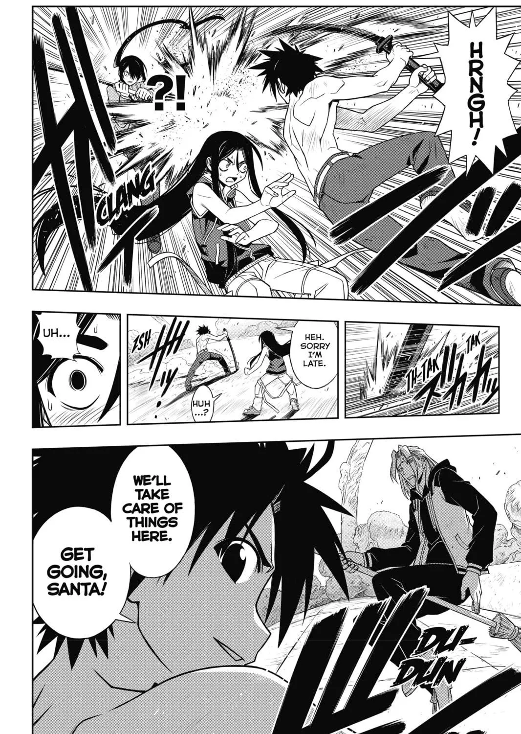 Read UQ HOLDER! chapter 58 image 28 on Lezhin