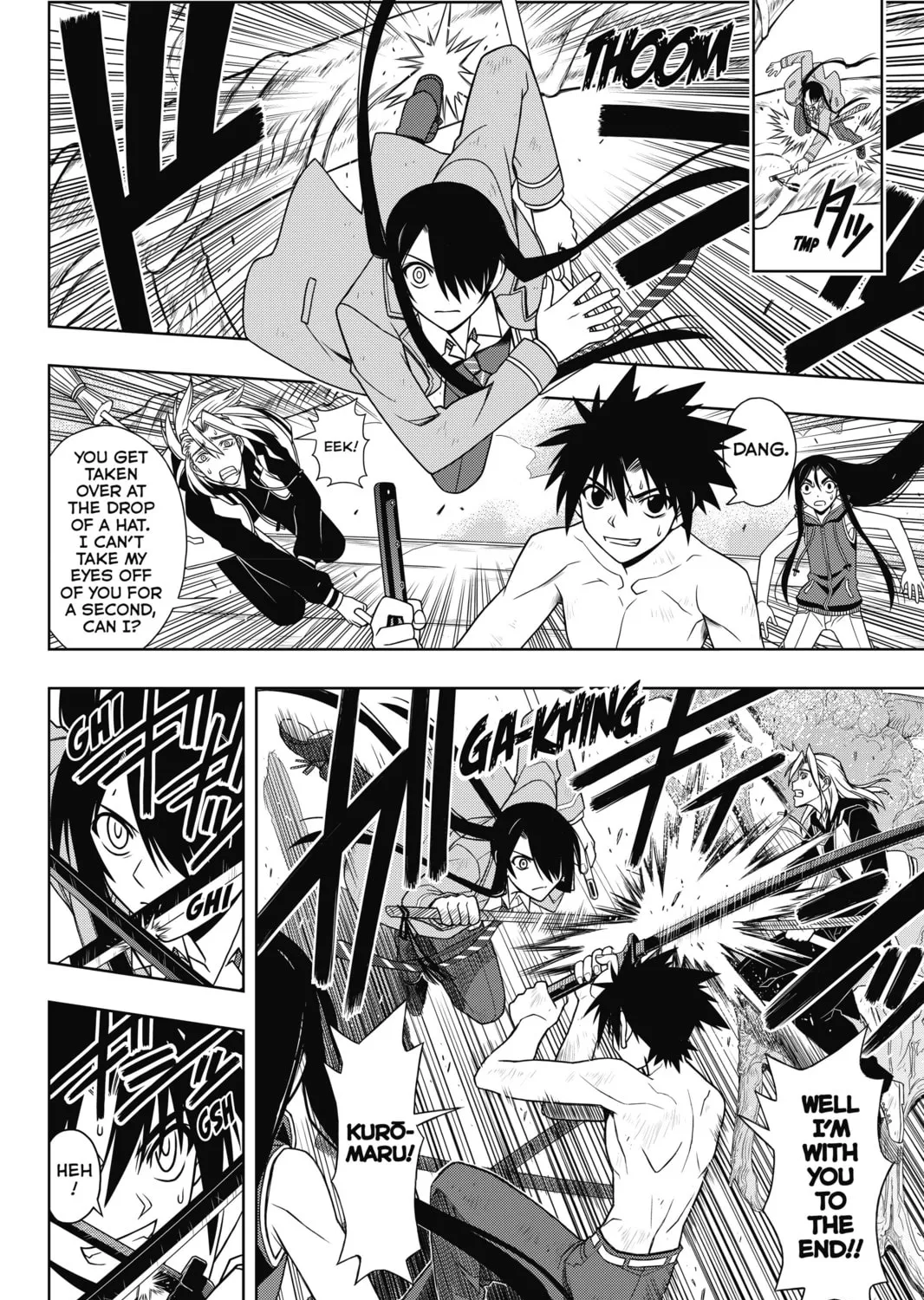 Read UQ HOLDER! chapter 59 image 2 on Lezhin