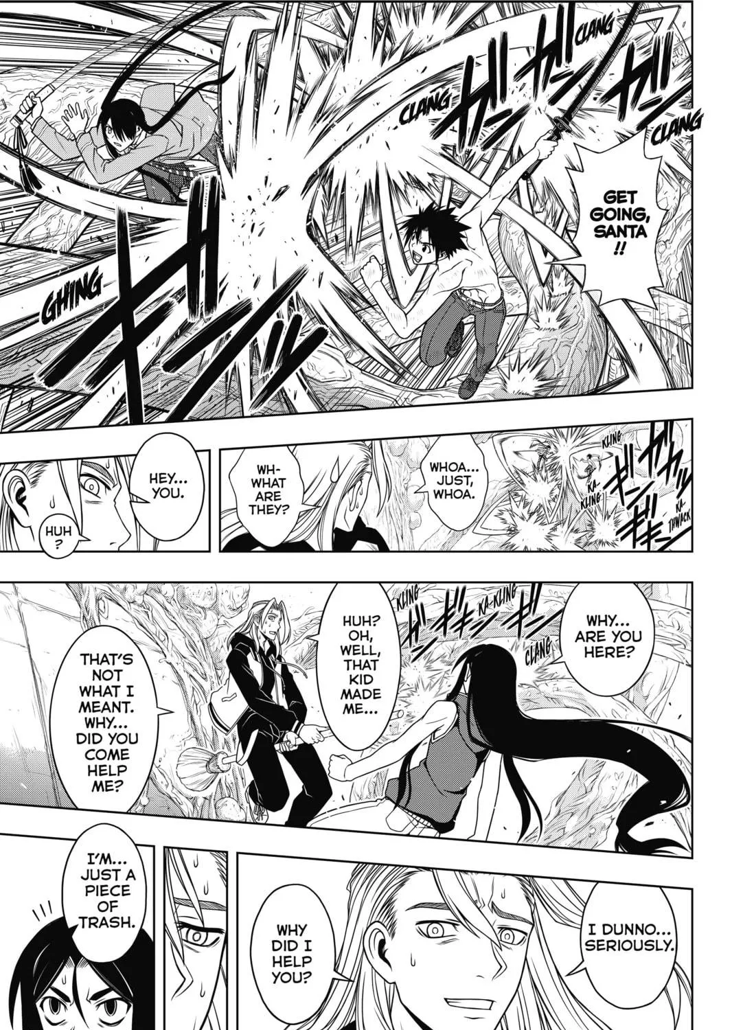 Read UQ HOLDER! chapter 59 image 4 on Lezhin