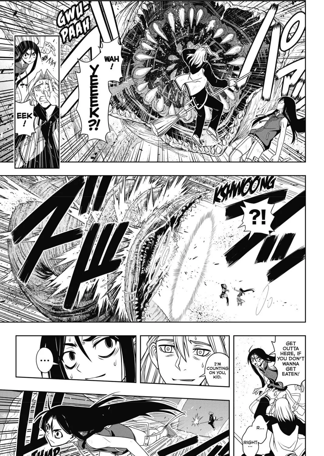 Read UQ HOLDER! chapter 59 image 8 on Lezhin