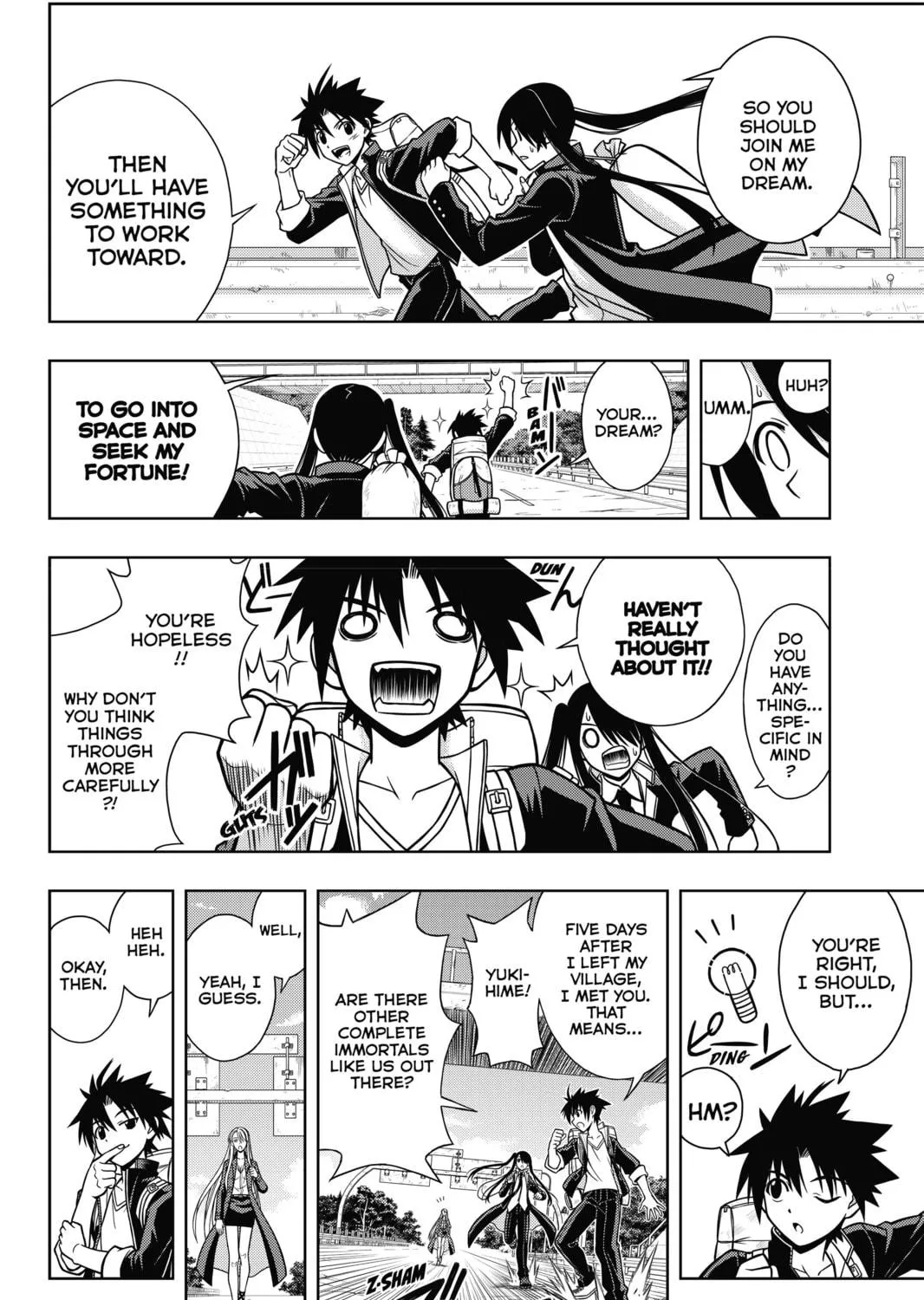 Read UQ HOLDER! chapter 6 image 10 on Lezhin