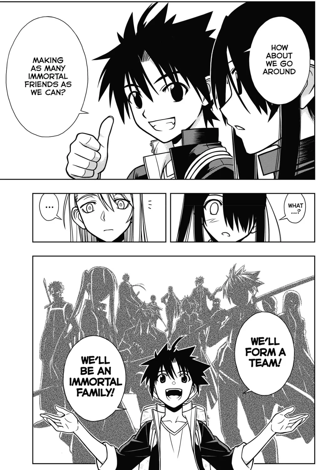 Read UQ HOLDER! chapter 6 image 12 on Lezhin