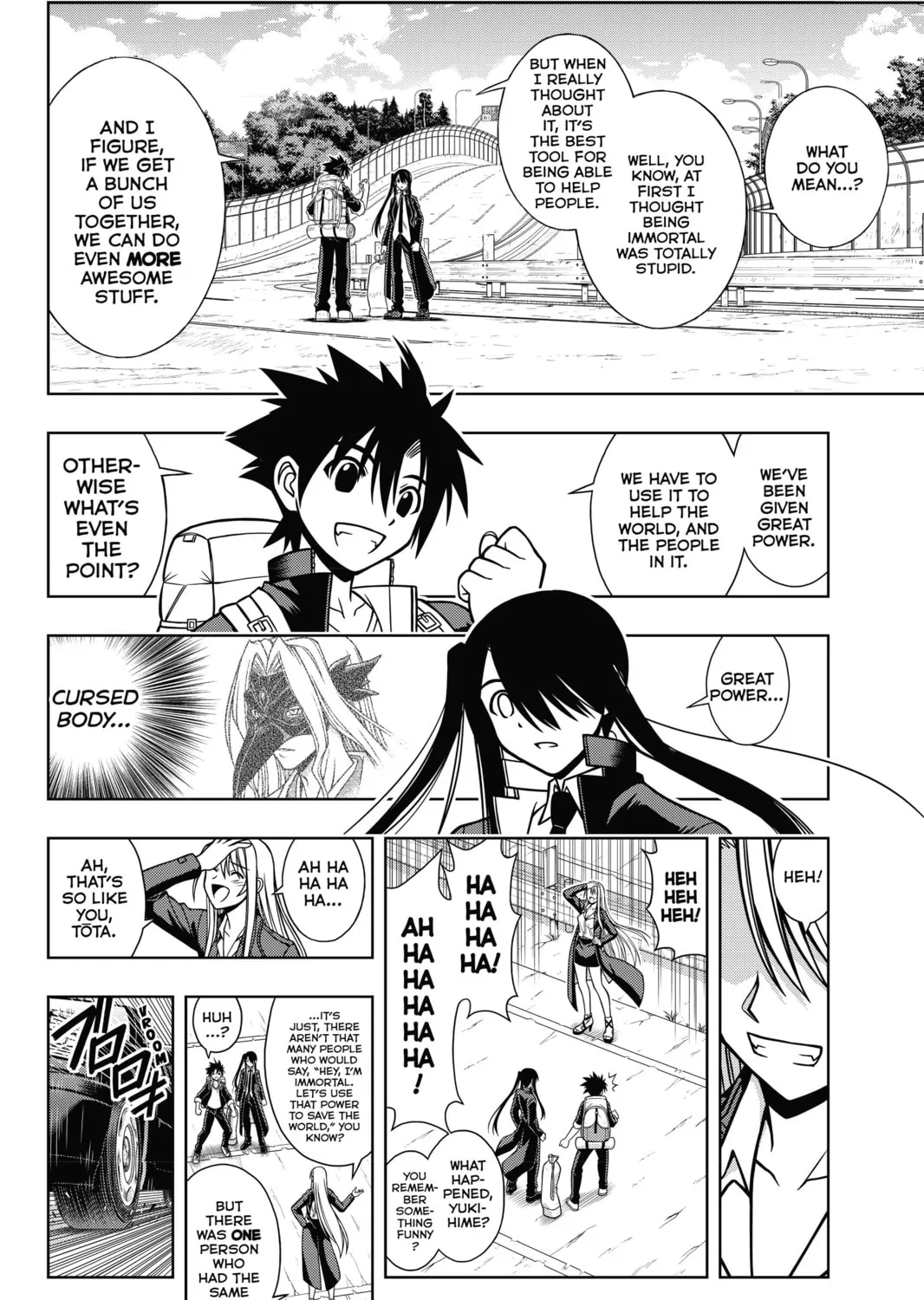 Read UQ HOLDER! chapter 6 image 14 on Lezhin