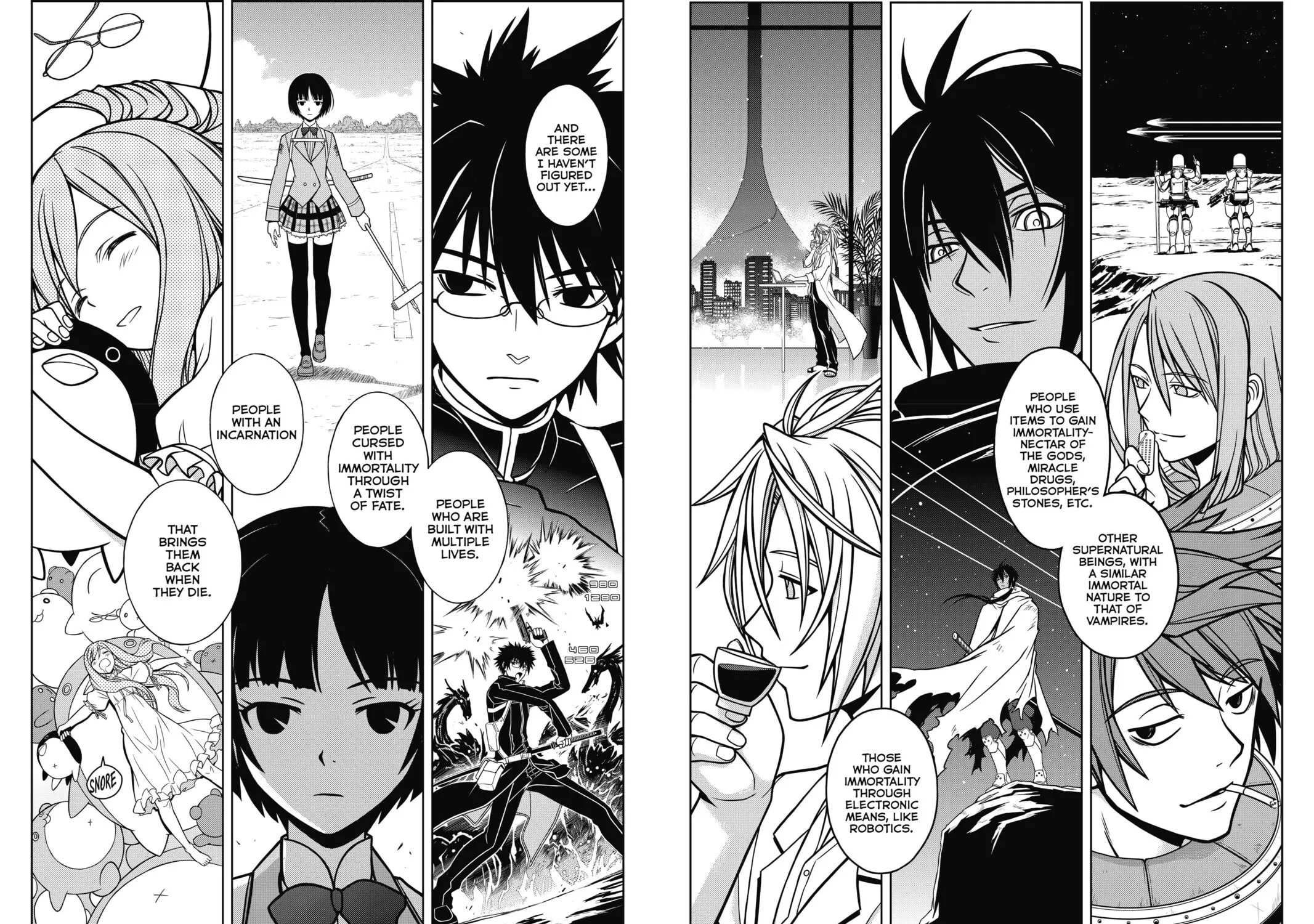Read UQ HOLDER! chapter 6 image 24 on Lezhin