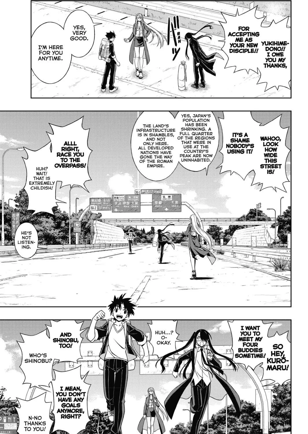 Read UQ HOLDER! chapter 6 image 8 on Lezhin