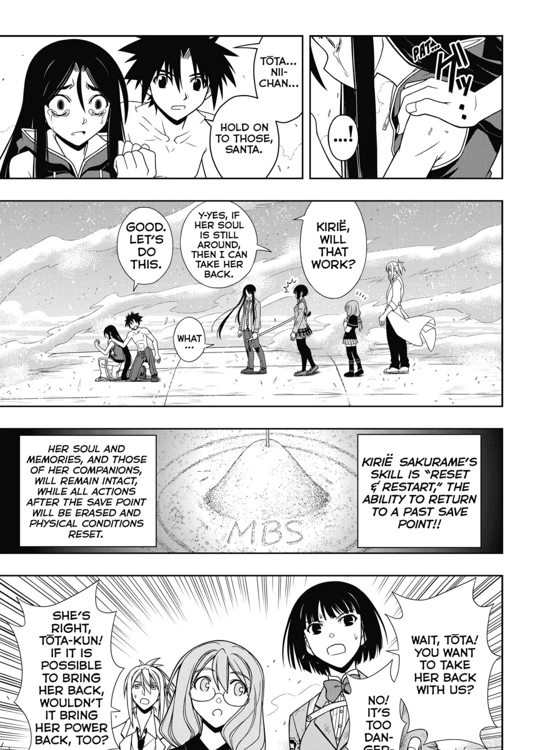 Read UQ HOLDER! chapter 60 image 12 on Lezhin