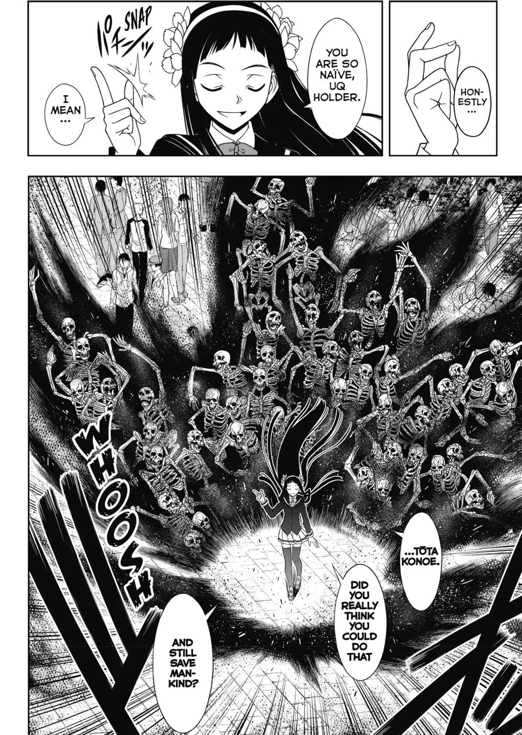 Read UQ HOLDER! chapter 60 image 22 on Lezhin