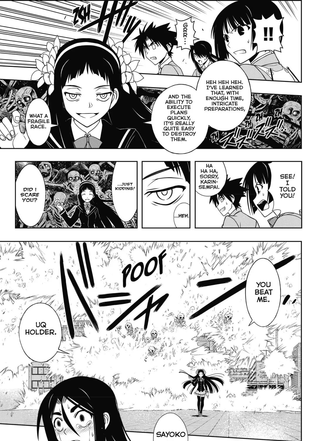 Read UQ HOLDER! chapter 60 image 24 on Lezhin
