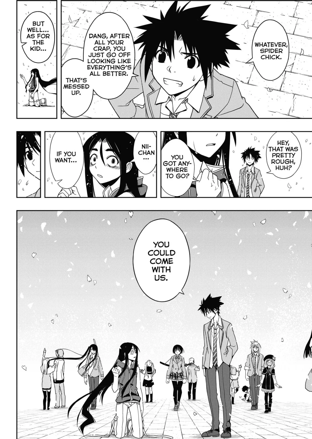 Read UQ HOLDER! chapter 60 image 32 on Lezhin