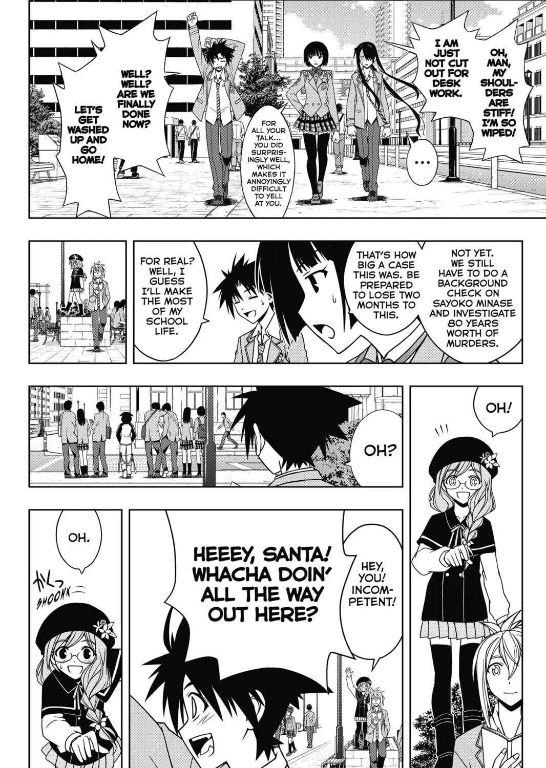 Read UQ HOLDER! chapter 61 image 10 on Lezhin