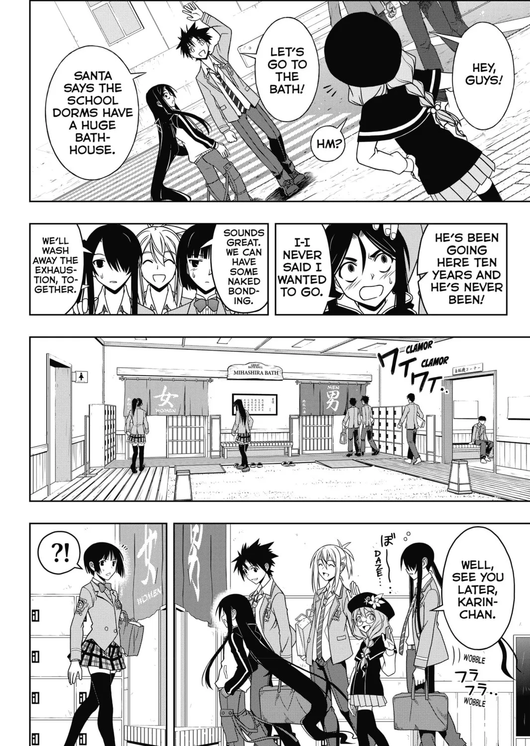 Read UQ HOLDER! chapter 61 image 14 on Lezhin